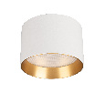 Светильник SP-BISCOTTO-R120-12W Warm3300-MIX (WH-GD, 80 deg, 230V) (Arlight, IP54 Металл, 5 лет)