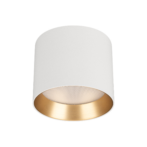 Светильник SP-BISCOTTO-R90-8W Warm3300-MIX (WH-GD, 80 deg, 230V) (Arlight, IP54 Металл, 5 лет) 054912
