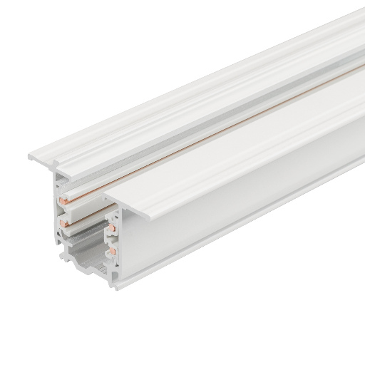 Трек встраиваемый LGD-4TR-TRACK-F-4000-WH-M (D) (Arlight, IP20 Металл, 3 года) 055356