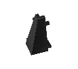 Внешний угол PLINTUS-H40 BLACK  (Arlight, Металл)