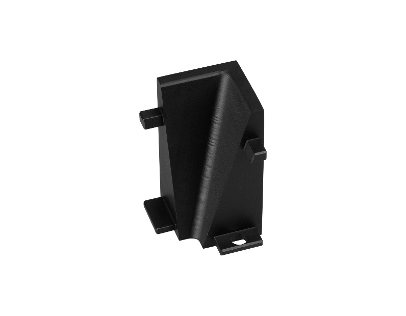 Внутренний угол PLINTUS-H40 BLACK  (Arlight, Металл)