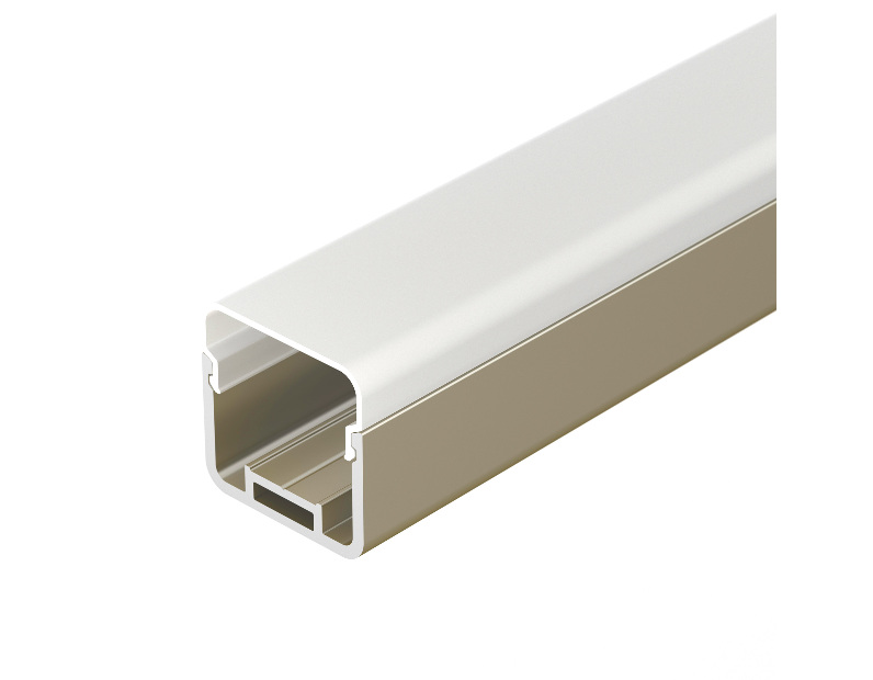 Профиль с экраном LINE-D-3030-2000 SQUARE OLIVE GREY+OPAL  (Arlight, Алюминий)