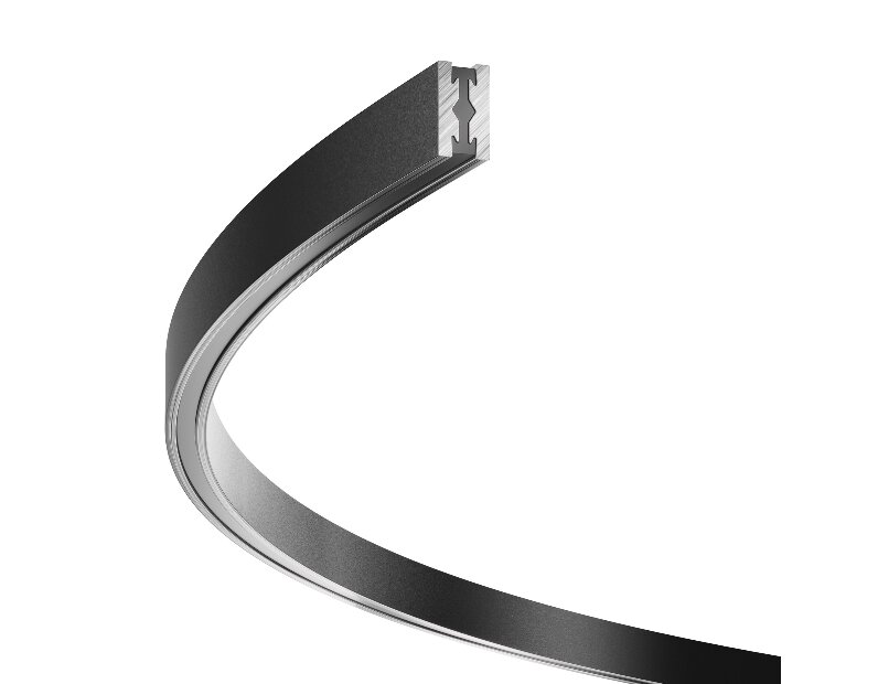 Шинопровод накладной/подвесной для трековых светильников Technical Busbar trunkings Flarity TRX154-2SR-D1500-B