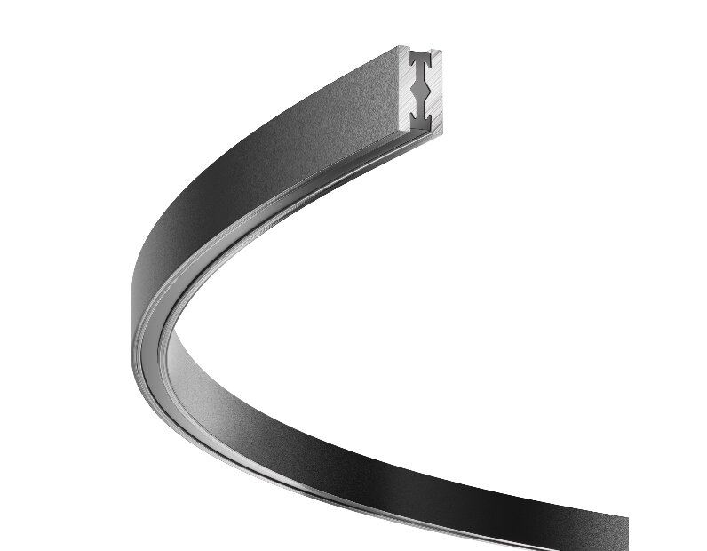 Шинопровод накладной/подвесной для трековых светильников Technical Busbar trunkings Flarity TRX154-2SR-D1200-B