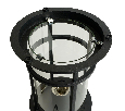 Светильник садово-парковый Feron PL767, столб 60W 230V E27, черный