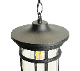 Светильник садово-парковый Feron PL765 на цепочке 60W 230V E27, черный