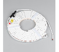 Лента герметичная MOONLIGHT-TOP-X320-13x12mm 24V Warm3000 (5 W/m, IP67, sauna, 5m, wire x1) (Arlight, Вывод вниз, 3 года)