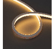 Лента герметичная MOONLIGHT-TOP-X320-13x12mm 24V Warm3000 (5 W/m, IP67, sauna, 5m, wire x1) (Arlight, Вывод вниз, 3 года)