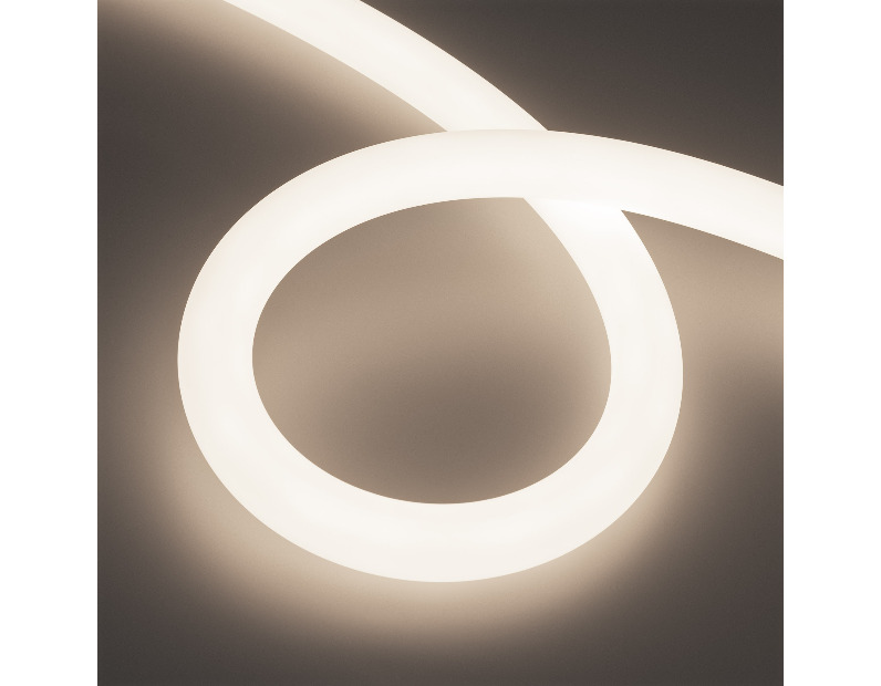 Лента герметичная MOONLIGHT-TOP-A336-D30mm 24V Day4000 (14.4 W/m, IP65, 5m, wire x1) (Arlight, Вывод прямой, 3 года)