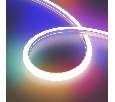 Лента герметичная DMX MOONLIGHT-TOP-B84-16x15mm 24V RGB-PX7 360deg (18 W/m, IP67, 5m, wire x2) (Arlight, Вывод боковой, 3 года)