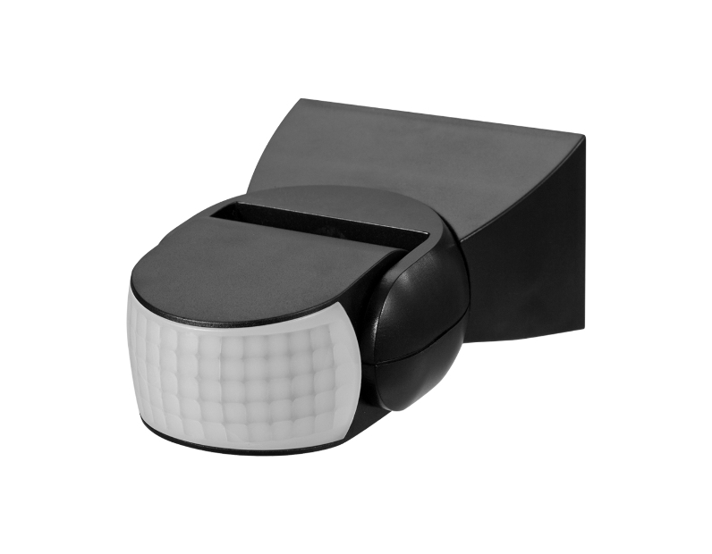 Датчик движения 1200W 12m 180° чёрный, SEN18
