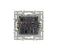 Механизм электрической розетки SCT-GP-MEU-PL-BK (250V, 16A) (Arlight, -)