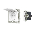 Механизм розетки влагозащищённый SCT-MCP-PL-WH (250V, 16A) (Arlight, -)