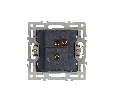 Механизм выключателя одноклавишный проходной SWT-MKP1-PL-GR (250V, 16A) (Arlight, -)