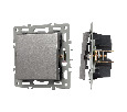 Механизм выключателя одноклавишный непроходной SWT-MK01-PL-GR (250V, 16A) (Arlight, -)