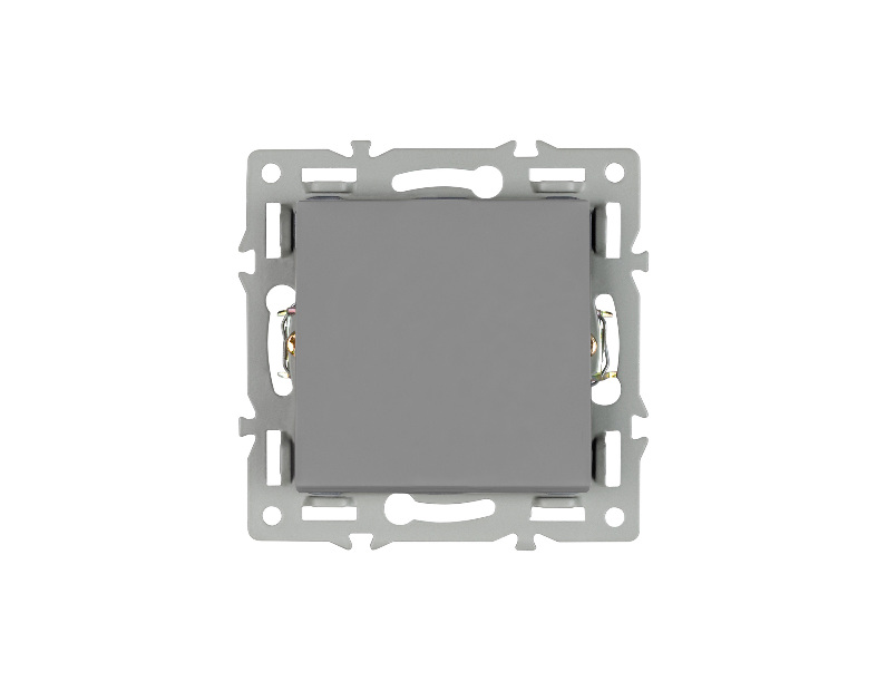 Механизм выключателя одноклавишный непроходной SWT-MK01-PL-GR (250V, 16A) (Arlight, -)