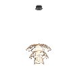 Подвесной светильник Freya Harper FR5545PL-L5BG
