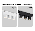 Светильник светодиодный трековый для шинопровода Magnetic Ultra Slim Ambrella Light GV1504