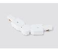 Коннектор поворотный шарнирный для однофазного шинопровода Standard 220V Ambrella Light GL7179