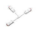 Коннектор питания T-образный для шинопровода Magnetic 220V Ambrella Light GL1113