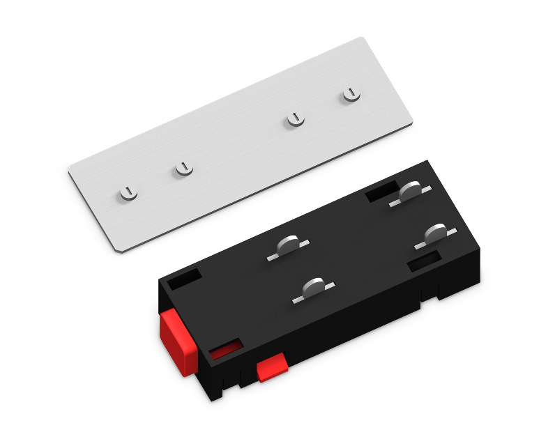 Коннектор питания прямой с соединителем для шинопровода Magnetic 220V Ambrella Light GL1106