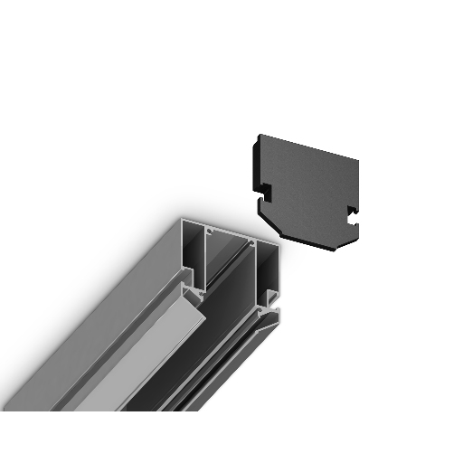 Заглушка для корпуса в натяжной потолок Magnetic 220V (2шт) Ambrella Light GL1064