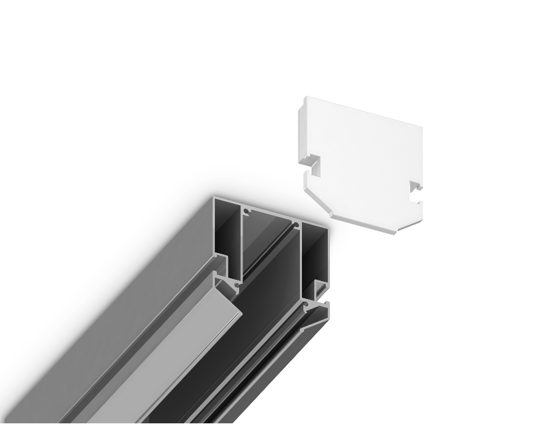 Заглушка для корпуса в натяжной потолок Magnetic 220V (2шт) Ambrella Light GL1063