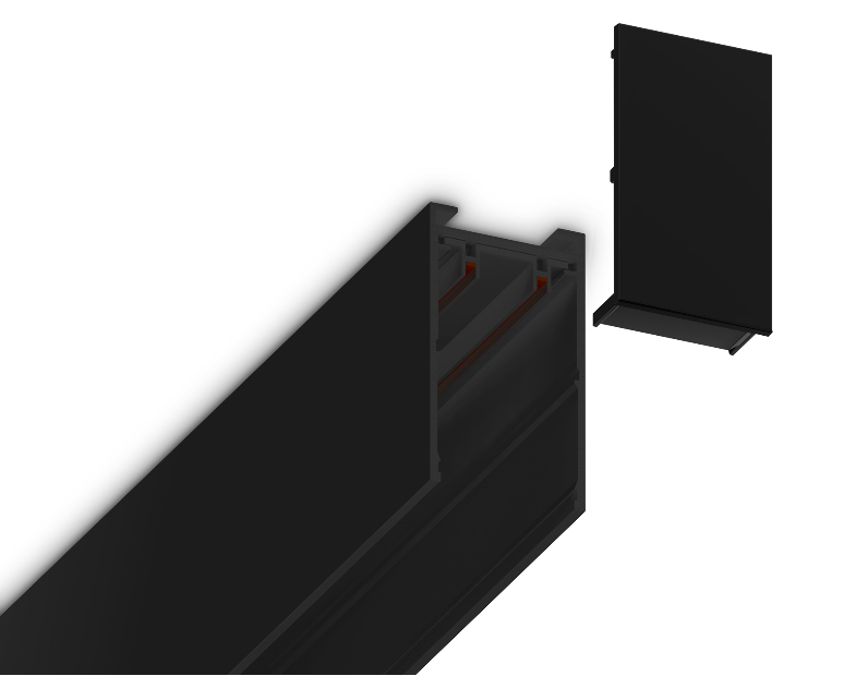 Заглушка для накладного шинопровода Magnetic 220V (2шт) Ambrella Light GL1058