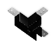Коннектор Т-образный для накладного шинопровода Magnetic 220V Ambrella Light GL1036