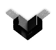 Коннектор угловой для накладного шинопровода Magnetic 220V Ambrella Light GL1032