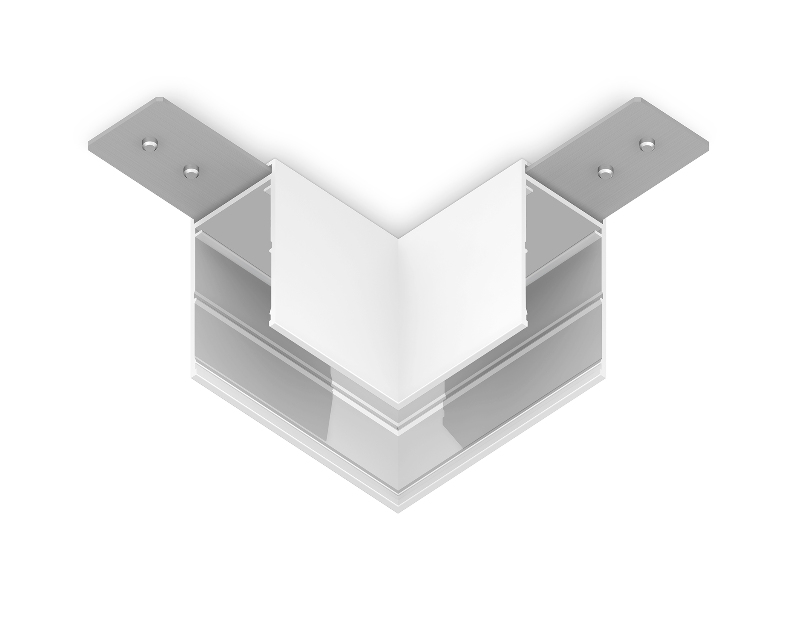 Коннектор угловой для накладного шинопровода Magnetic 220V Ambrella Light GL1031