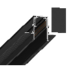 Заглушка для встраиваемого магнитного шинопровода Magnetic 48V (2шт) Ambrella Light GL3608