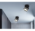 Накладной поворотный точечный светильник GX53 Ambrella Light TA1445