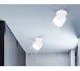 Накладной поворотный точечный светильник GX53 Ambrella Light TA1444
