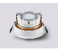 Встраиваемый светильник GX53 Ambrella Light TN52332
