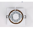 Встраиваемый поворотный точечный светильник GX53 Ambrella Light TN51916