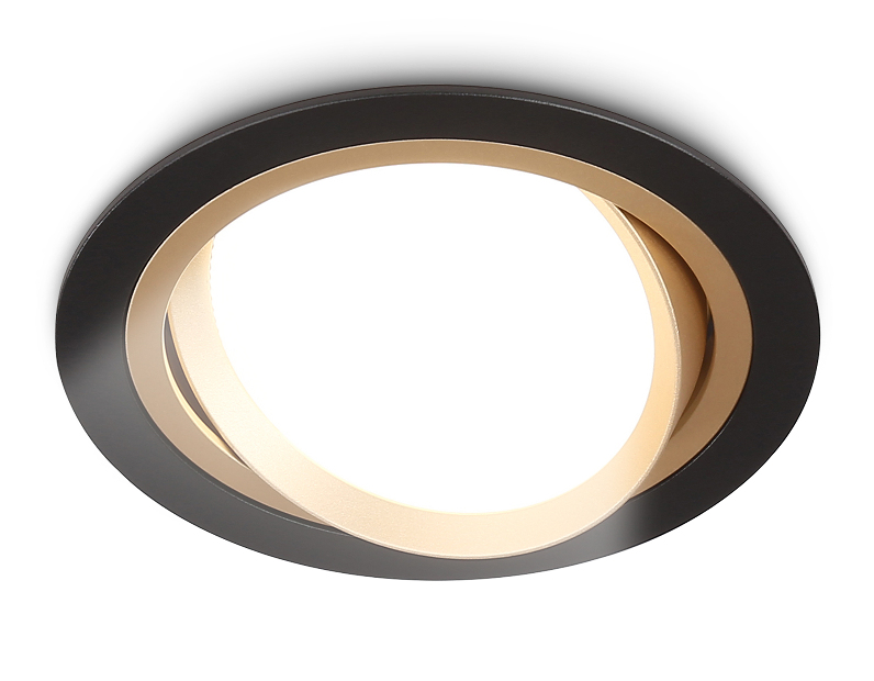 Встраиваемый поворотный точечный светильник GX53 Ambrella Light TN51914