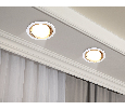 Встраиваемый поворотный точечный светильник GX53 Ambrella Light TN51912