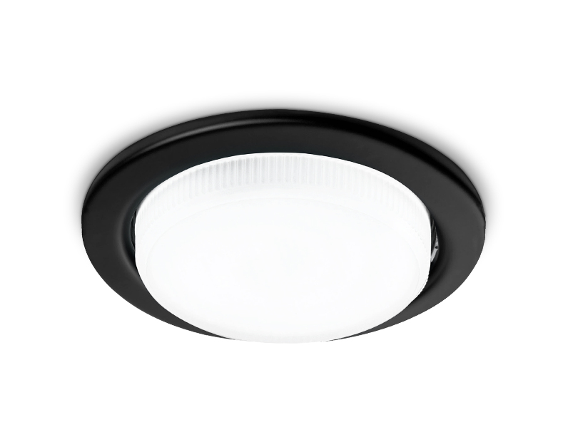 Встраиваемый точечный светильник GX53 Ambrella Light G101 BK