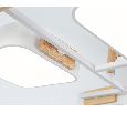 Люстра светодиодная на штанге Ambrella Light FL4886