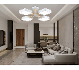 Люстра светодиодная на штанге Ambrella Light FL4879