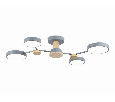 Люстра светодиодная на штанге Ambrella Light FL4859