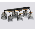 Светильник потолочный со стеклянными плафонами Ambrella Light TR3033250