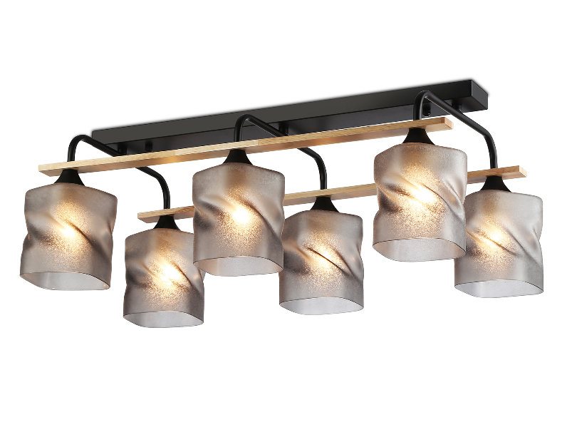 Светильник потолочный со стеклянными плафонами Ambrella Light TR3033250