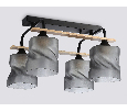 Светильник потолочный со стеклянными плафонами Ambrella Light TR3033249