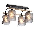 Светильник потолочный со стеклянными плафонами Ambrella Light TR3033249