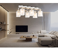 Светильник потолочный со стеклянными плафонами Ambrella Light TR3033247