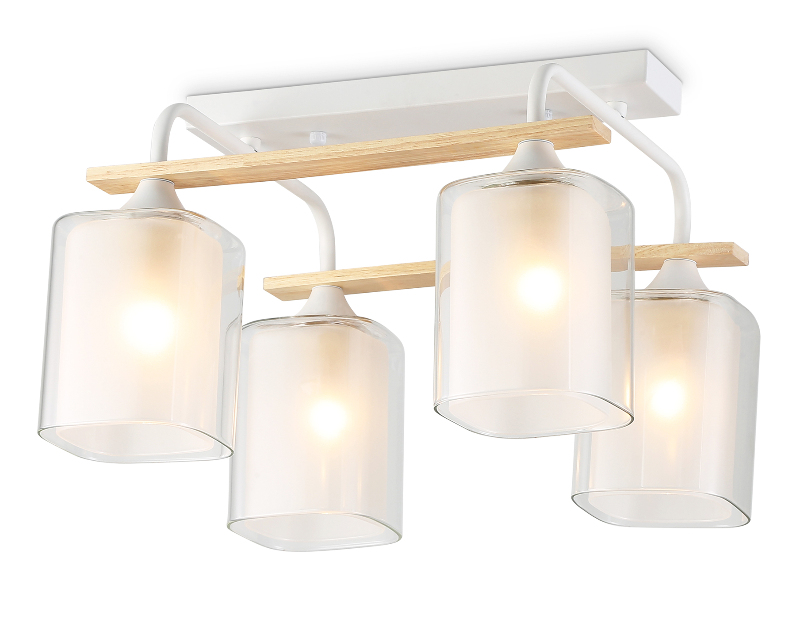 Светильник потолочный со стеклянными плафонами Ambrella Light TR3033246