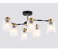 Люстра на штанге со стеклянными плафонами Ambrella Light TR303325