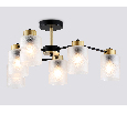 Люстра на штанге со стеклянными плафонами Ambrella Light TR303325